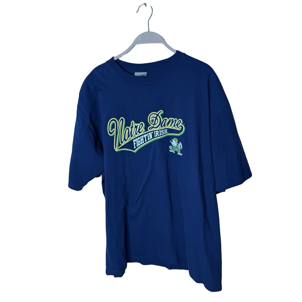 Vintage Notre Dame Fighting Irish Men's‎ Size XL Classic Soffe Graphic T-shirt
